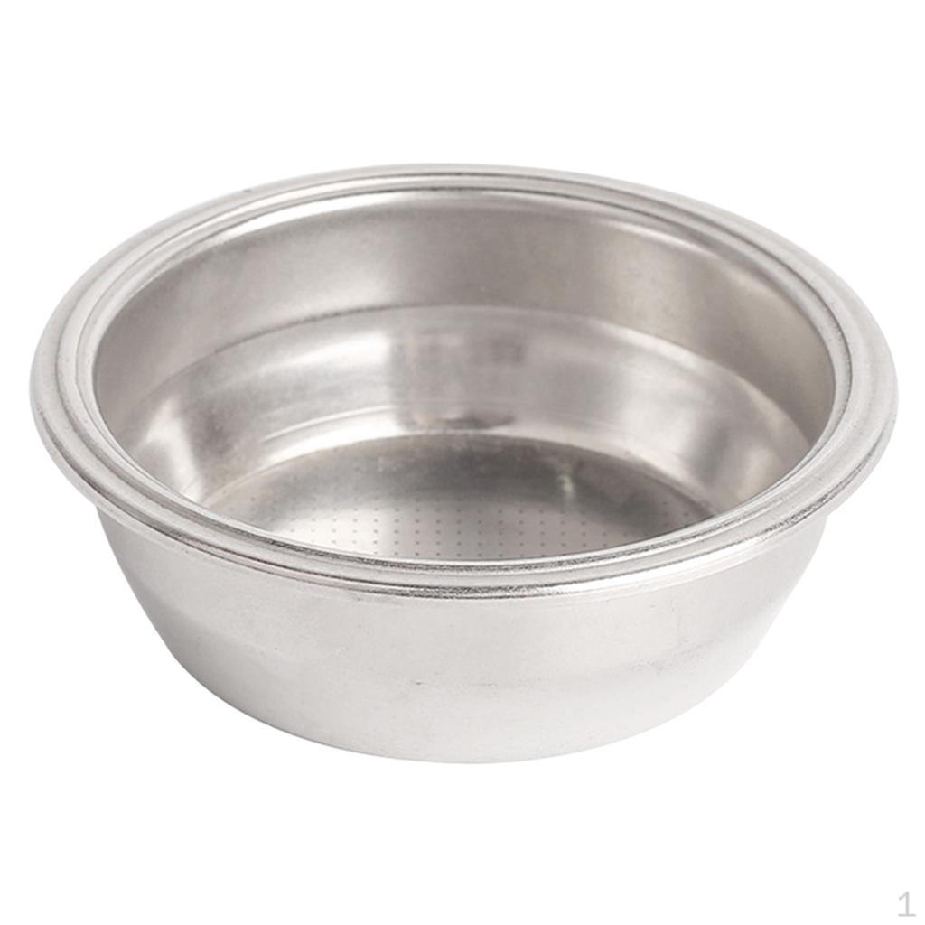 58 Filter Basket Permanent Portable Porous Stainless Steel for Coffee Machine