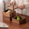 Chinese Style Wooden Fruit and Snack Box with Lid