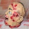 Dry Latex Horror Corpse Hanging Head For Halloween Easter And Themed Events