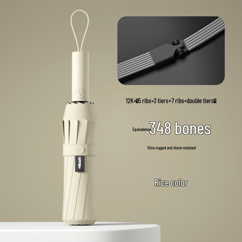 Baodini Automatic UV Protection Dual-Use Umbrella