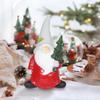 Standing Christmas Gnome Ornament Resin Santa Claus Statue Xmas Gnome Elf Figurine  Children Gifts