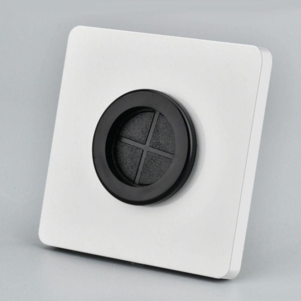 Electrical Supplies With Rubber Pad Wall Blank Panel With Outlet Hole 86Type Cable Cover Cable Organizer Storage Network Cable