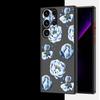 Cartoon Bule Flower Case for Samsung Galaxy S26 S20 FE S25 Ultra S22 S23 FE S24 Plus S21 Note 20 Ultra 10+ Funda Back Phone
