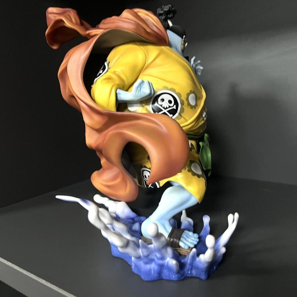 One Piece LX Jinbei Pirate Figura de Anime Can move PVC Combat Mode Kung Fu 9.84Inch/11cm Collect Mode ornament Toys Gifts