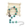 Handmade Round Beads Bracelets Catholic Rosarys Beads Crosses Religious Pendants Bracelets Catholic Jewelry Gift