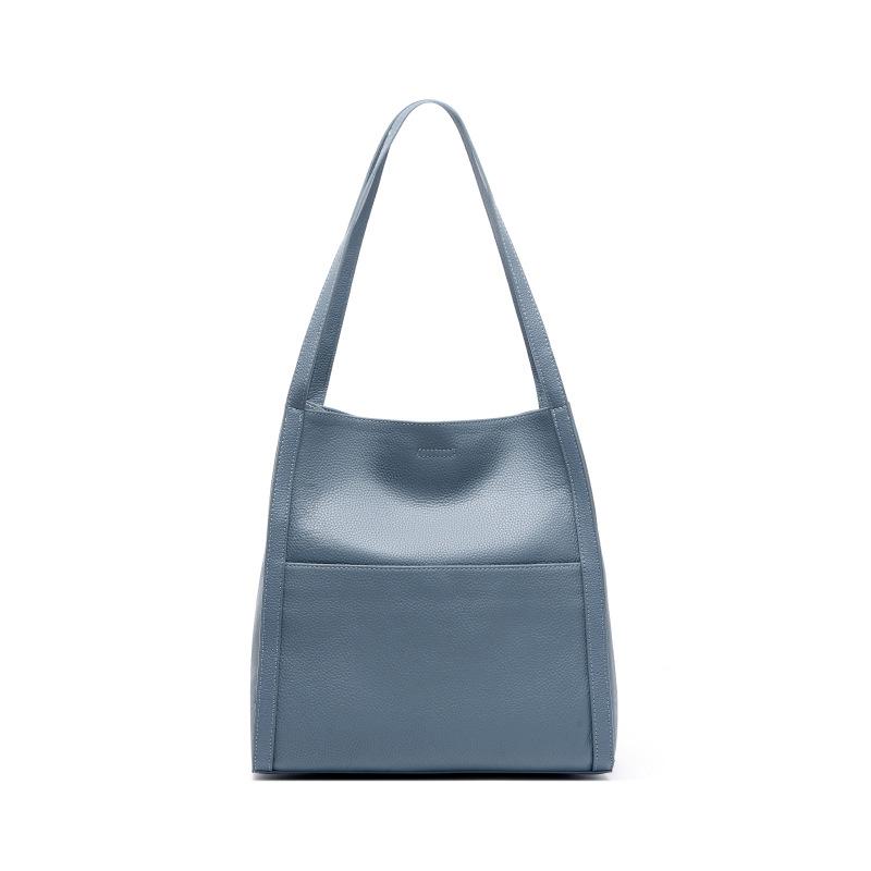 

Underarm Hand-held Shoulder Bag, Top Layer Cowhide Versatile Style, Casual and Fashionable, Large Capacity Tote Bag base length 31cm, width 13cm, height 32cm