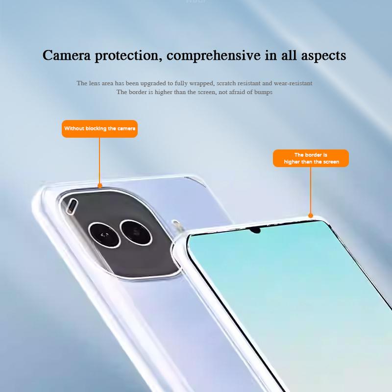 Transparent Thin Phone Case for VIVO iQOO Z11 Turbo Z11Turbo 5G Soft Clear High Qualtiy Original Back Cover Silicone Funda Shell
