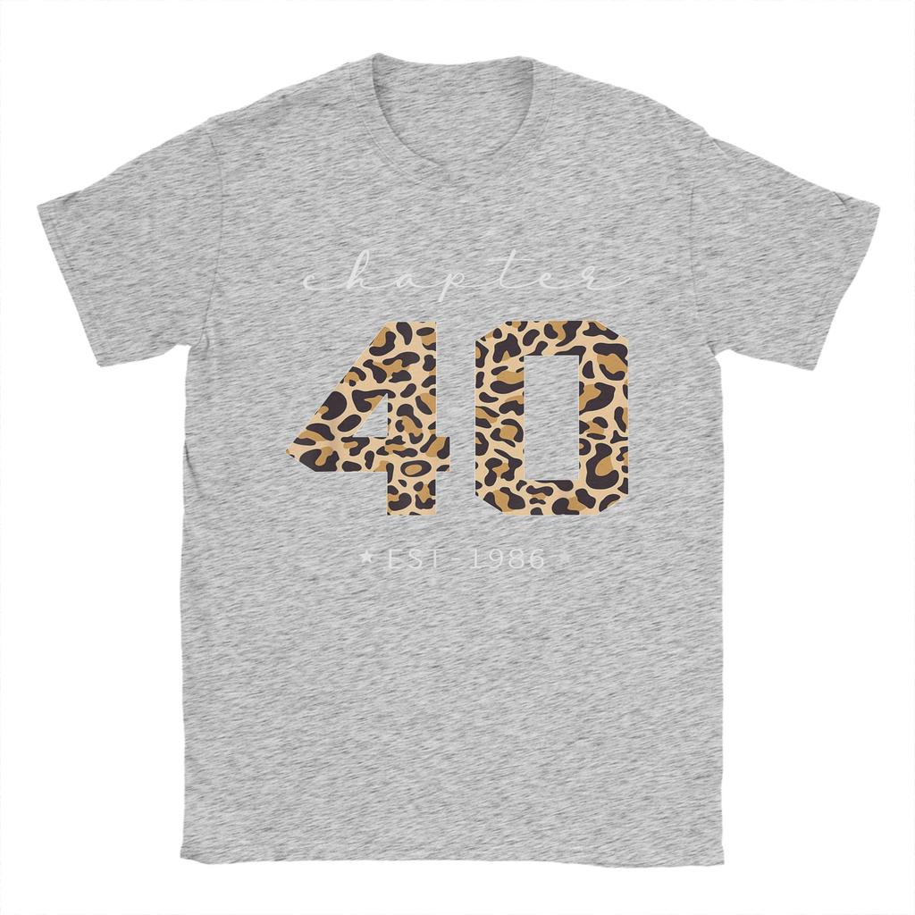Leisure Vintage 1986 40th Birthday TShirt for Unisex Round Collar 100 Cotton T Shirt Short Sleeve Tee Shirt 6XL Clothes
