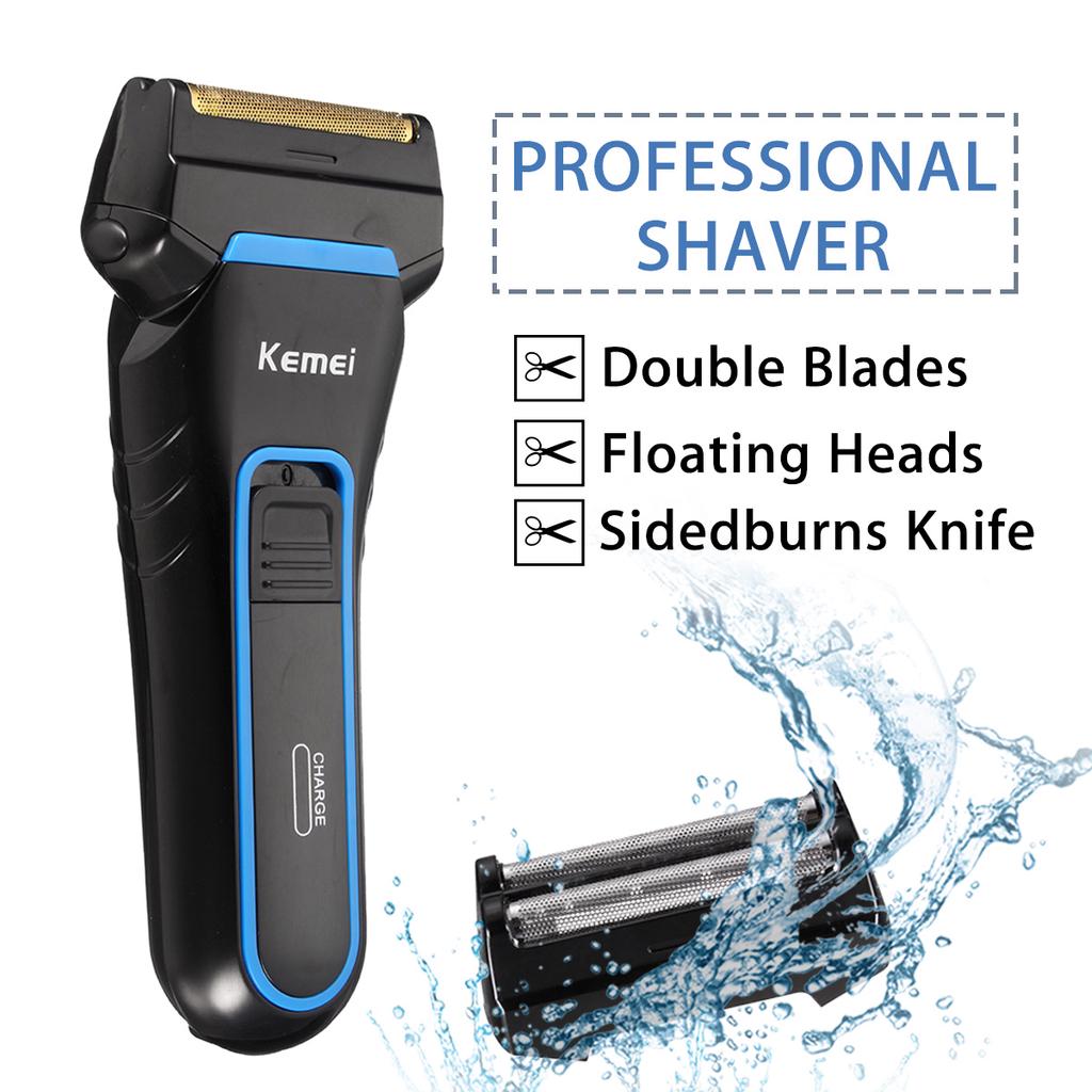 Buy DoubleBlades Beard Care Wireless Electric Dual Foil Shaver