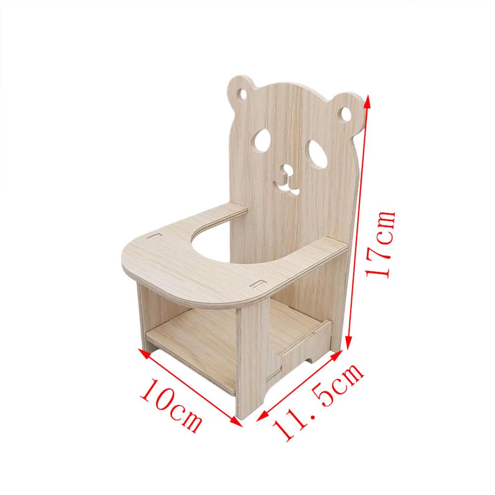 Hamsters Chair Mini Feeding Chair For Guinea Pig Hedgehog Small Animal Furniture Fun Animal Toys Pets Supplies