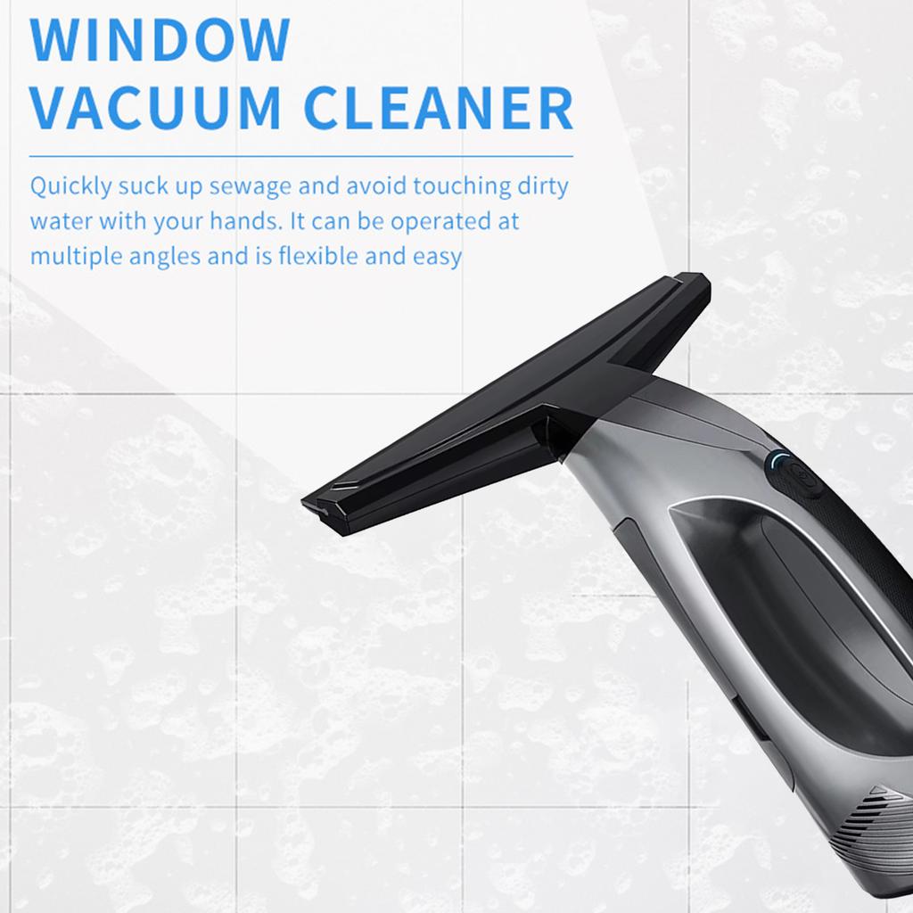 Window Cleaning Robot Handheld Electric Glass Cleaner 2000Pa Powerful Suction Power By Rechargeable Battery with 11