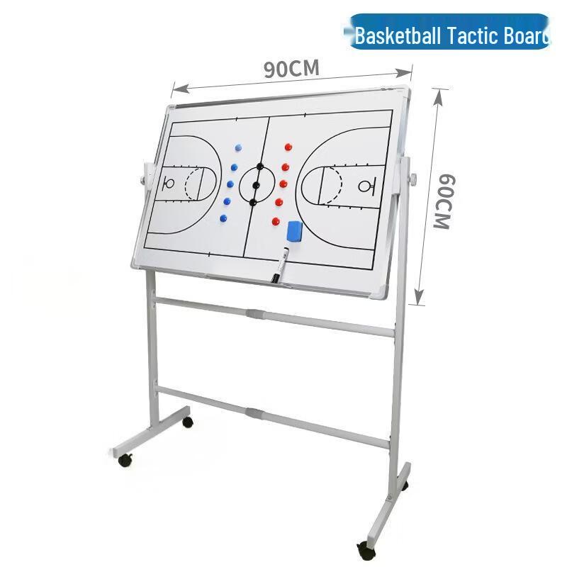 Diraian Double-sided Mobile Basketball Tactical Board Panel