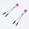 Needle Purple Bell Nipple Clamp 2 PCs Breast Funny Sexy Masturbation Toys Leather Supplies Self-Selling