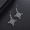 Fashion Charm Witch Knot Necklace Stainless Steel Irish Celtic Knot Pendant Witchcraft Amulet Magical Jewelry Gift for Girls