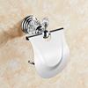 Kristall-Toilettenpapierhalter Chrom, Polierter Gold-Toilettenpapierhalter, Messing Kristall-Taschentuchhalter Badezimmerzubehör EL85486