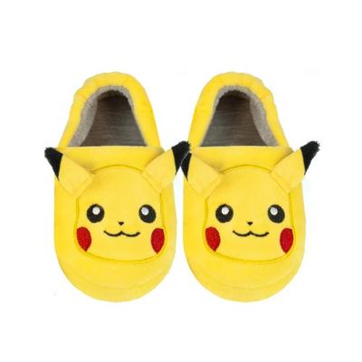 Kinder/Kinder Pikachu 3D-Gesichts-Charakter-Hausschuhe