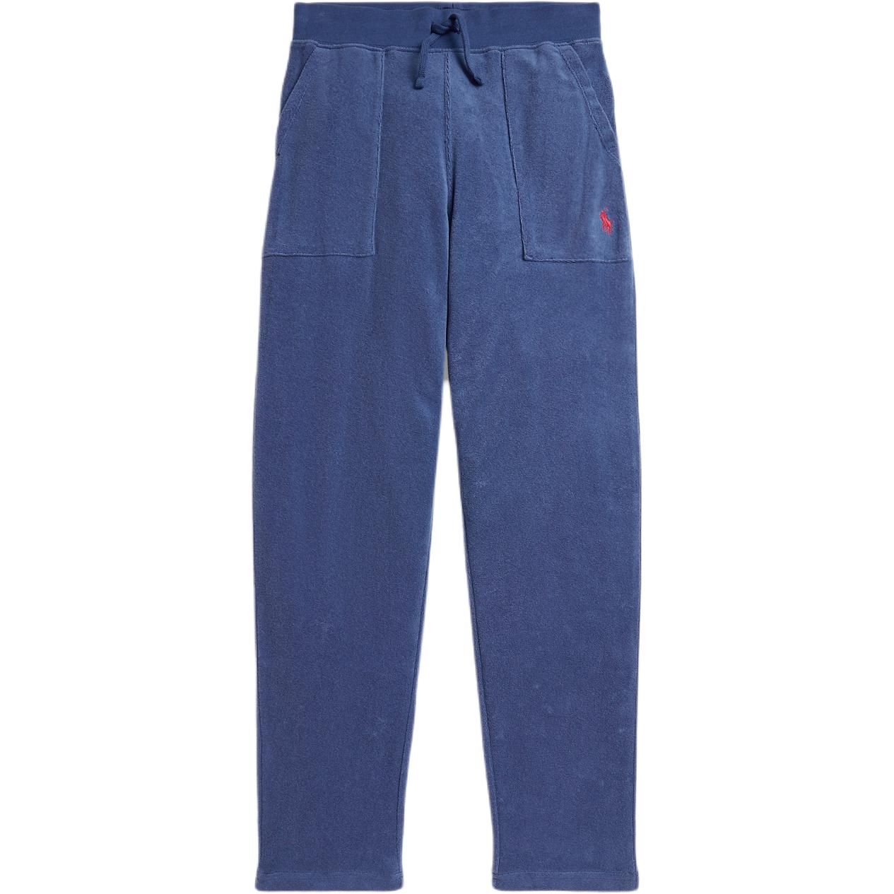 

Трикотажные штаны Polo Ralph Lauren с эластичным поясом и шнурком для детей CWPOPNTYBQ20250-410 S