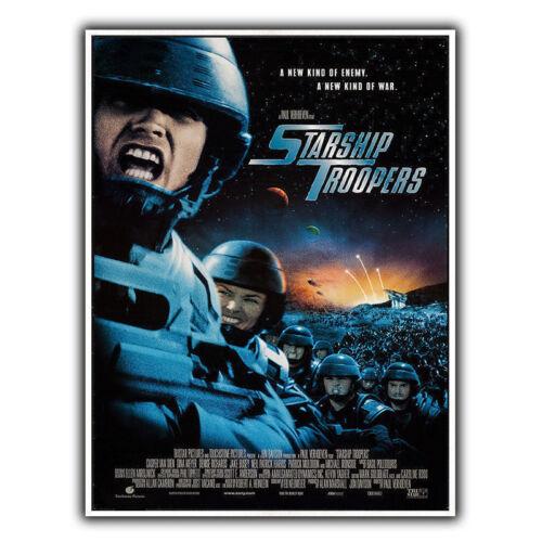 STARSHIP TROOPERS METAL SIGN WALL PLAQUE Retro Film Movie Advert poster reprintAluminum 20x30cm(7.8x11.8inch)