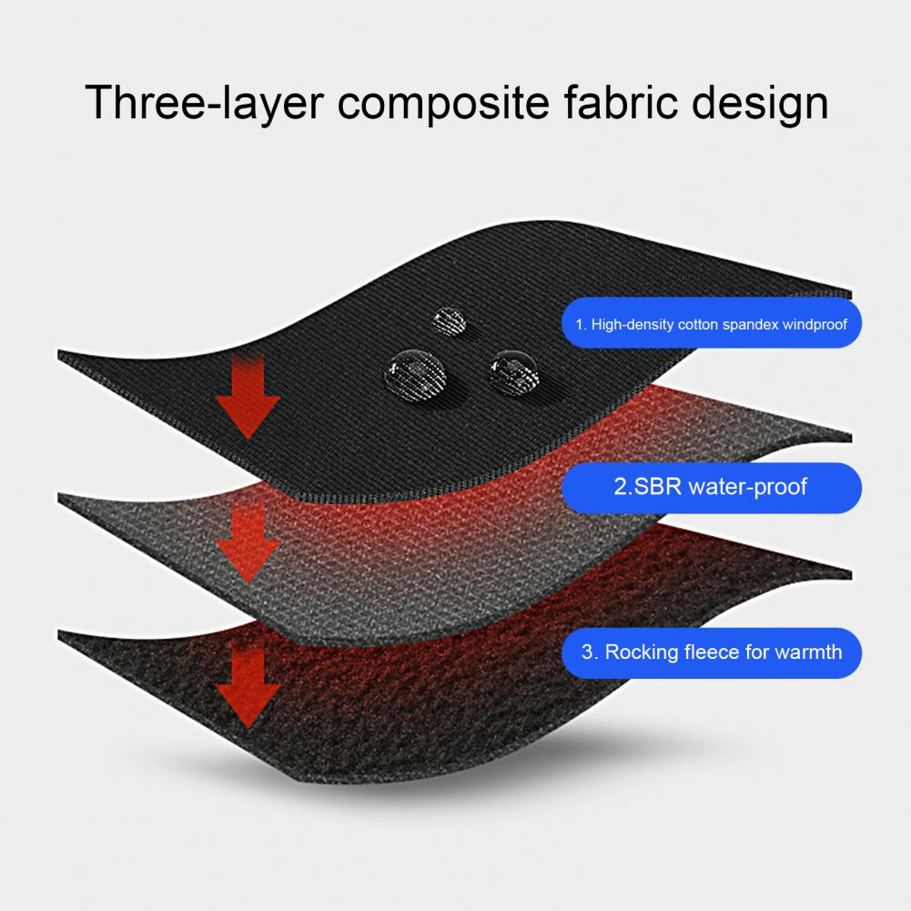 Rękawice narciarskie 1 para uniwersalne nadrukowane litery pogrubione jesienno-zimowe aksamitne podszewki rękawiczki narciarskie do fotografii dla dorosłych