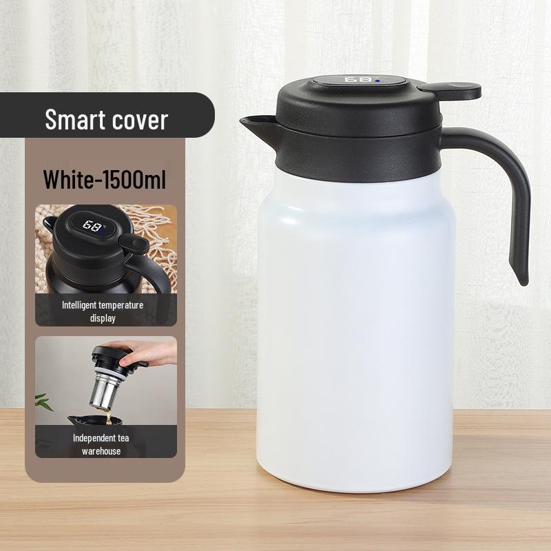 Large Capacity 304 Stainless Steel Insulated Tea Infuser Kettle for Home and Office