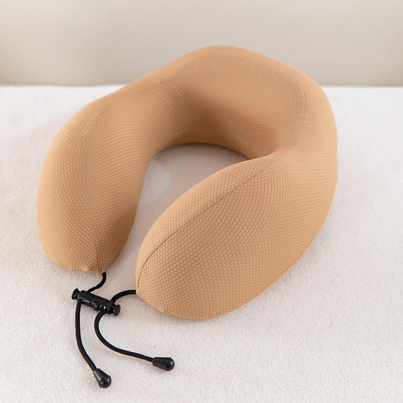 All Seasons Universal Ice Silk Memory Foam U-shaped Pillow Hump Travel Pillow Can Store Travel Neck Pillow U-shaped Pillow Japanese U-shaped Pillow