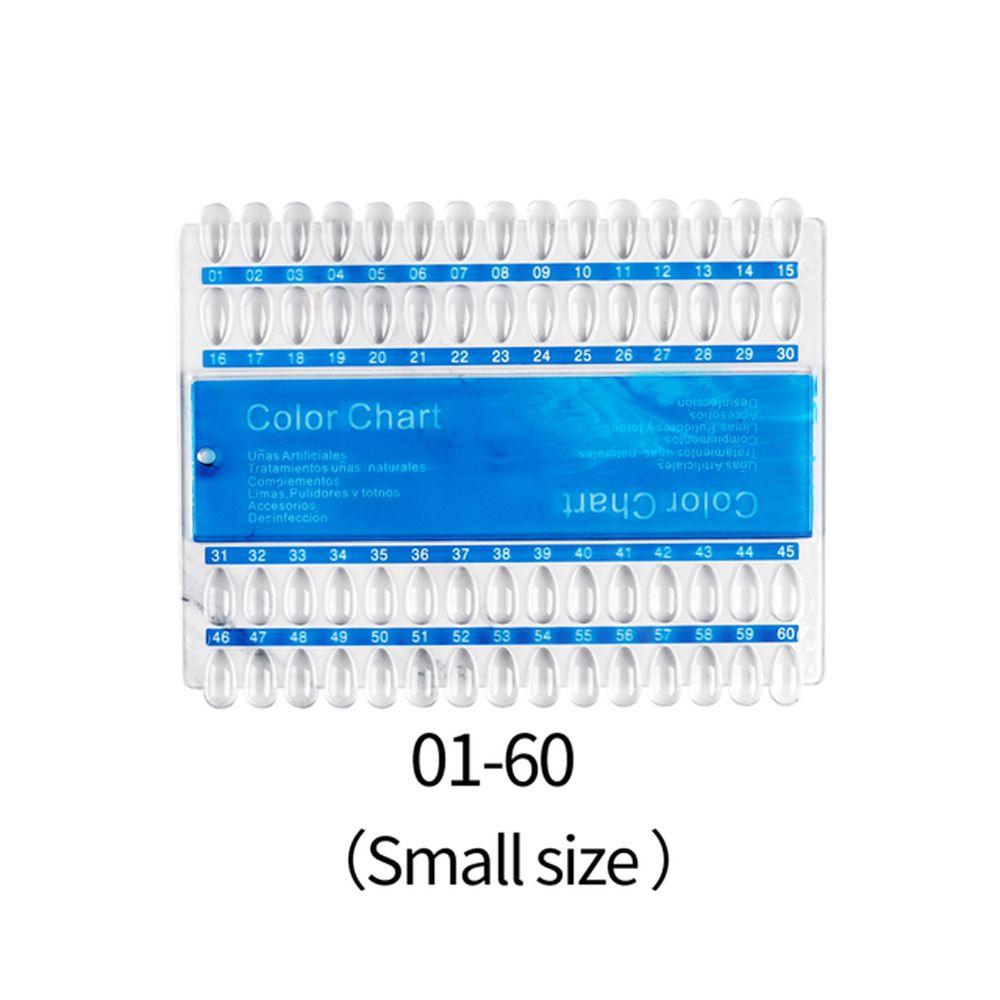 Art Tools Display Clearer Nail Art Palette UV Gel Color Card Nail Display Board Nail Color Card