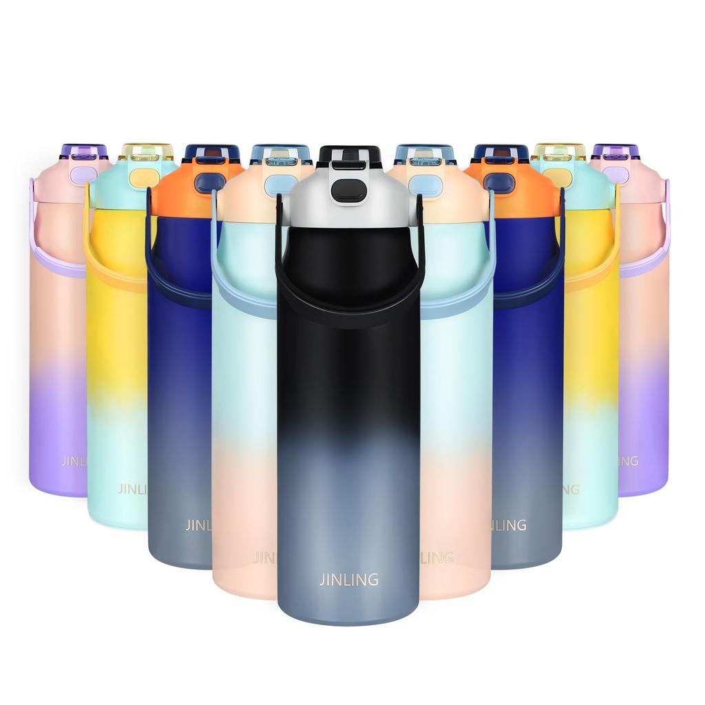 JINLING Water Vacuum Keeps Drinks Hot or Stainless Steel 316 Sports Wide with Compatible with Sports Unisex 1.5L Bottle, 1L/1.8L Capacity, Insulated,