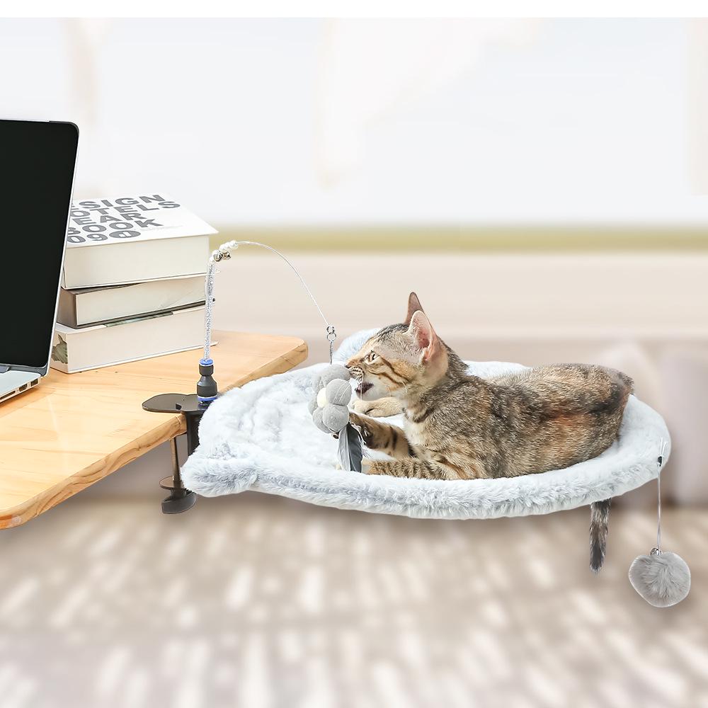 Rotating Cat Hammock and Bed - Universal Floating Desk Nest
