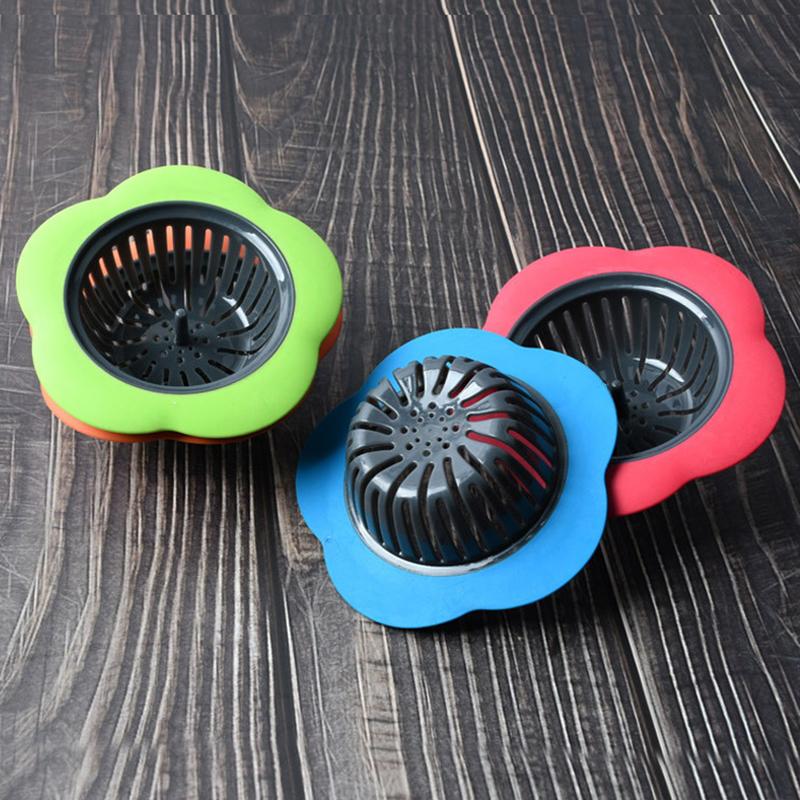 Kuchyně ve tvaru květiny Síťovina Dřez Odpad Silikonové sítko Hustý otvor Odtok vody Koupelna Odtokový otvor Odpadní otvor filtru na vlasy