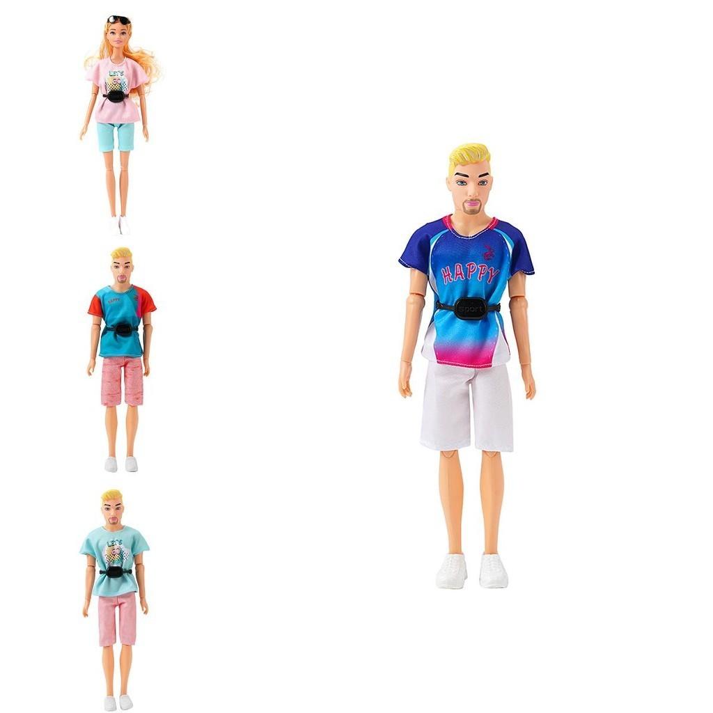 New 30cm Fashionable Ken Doll For Men And Girls Summer Sports And Casual Couple Cross-border Trade