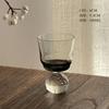Luxury Vintage round Bead Bubble Cream Glass Cup Light Ins Style Dessert Milkshake Holder for Home Garden Party Decoration