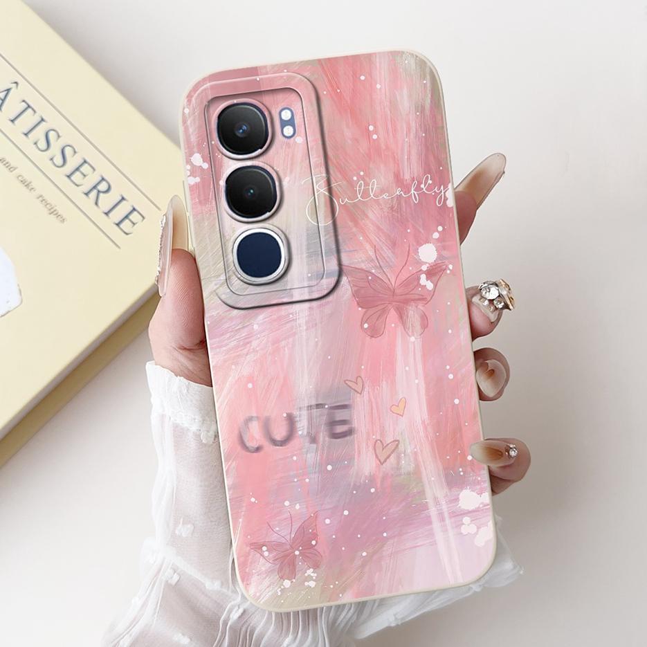For Vivo Y19s Case V2419 New Unique Candy Painted Cover 6.68'' Shockproof Phone Case For Vivo Y19s Y 19 s VivoY19s 4G Soft Shell