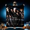 1pc Comfortable Home Print Throw Blanket, Lost Boys Movie Crew Blanket For Bed and Sofa Use, Special Present For Family