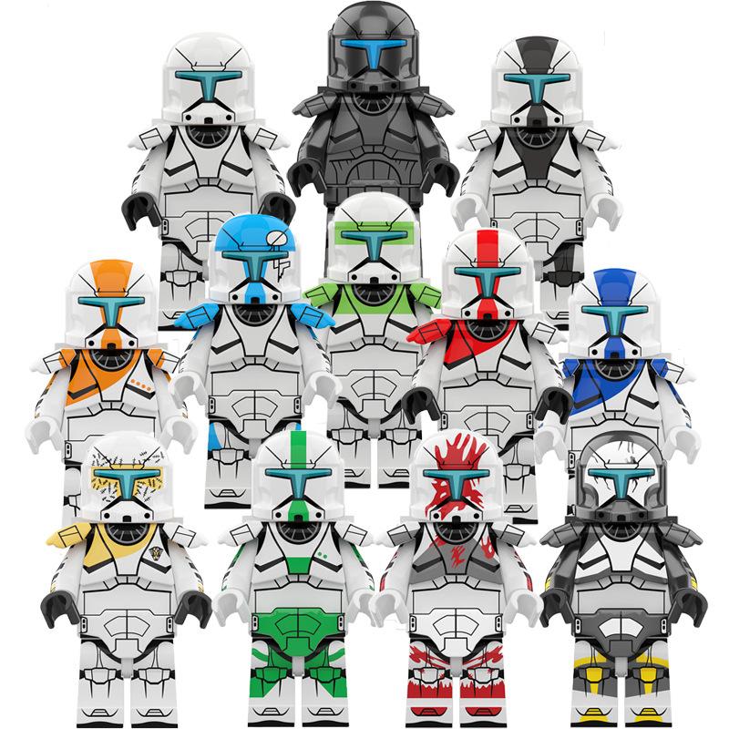 Zvaigžņu karu Stormtrooper komandas būvēšanas bloku