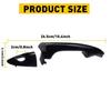 Exterior Door Handle For 2012-2016 Hyundai Accent Front Driver Primed Plastic