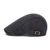 Men's Cotton Beret British Vintage Cap Peaked Cap Paintwork Cap British Newsboy Cap