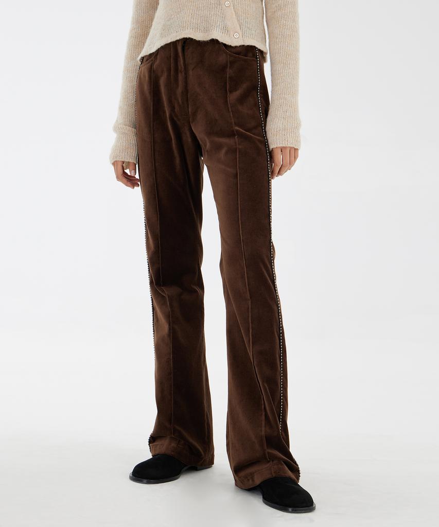 YOUTH Bootcut Pants - Brown