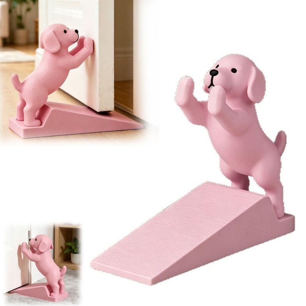 Anti-Collision Dog Door Stopper 3D Printing Door Stop Wedge New Puppy Door Top Home Decor