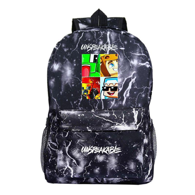 Unspeakable Backpack With Large Capacity For Boys And Girls