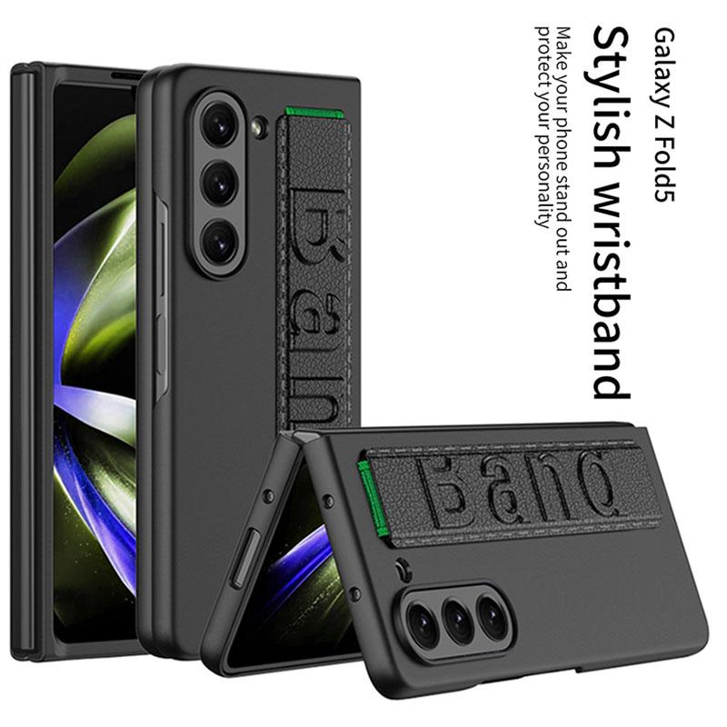 Pouzdro pro Samsung Galaxy Z Fold 5 4 Pouzdro Ultratenký náramek Antidetonační kryt z tvrdého plastu pro Galaxy Z Fold5 5G