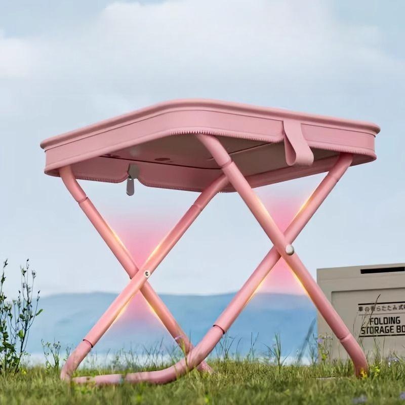 Folding Folding, Outdoor Portable, Carry-on, Camping Picnic Handbag Small Horse, Fishing Stool, Strap Model
