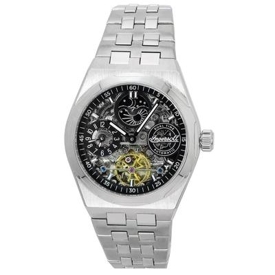 The Broadway Dual Time Skeleton Black Dial Automatic I12901 Mens Watch