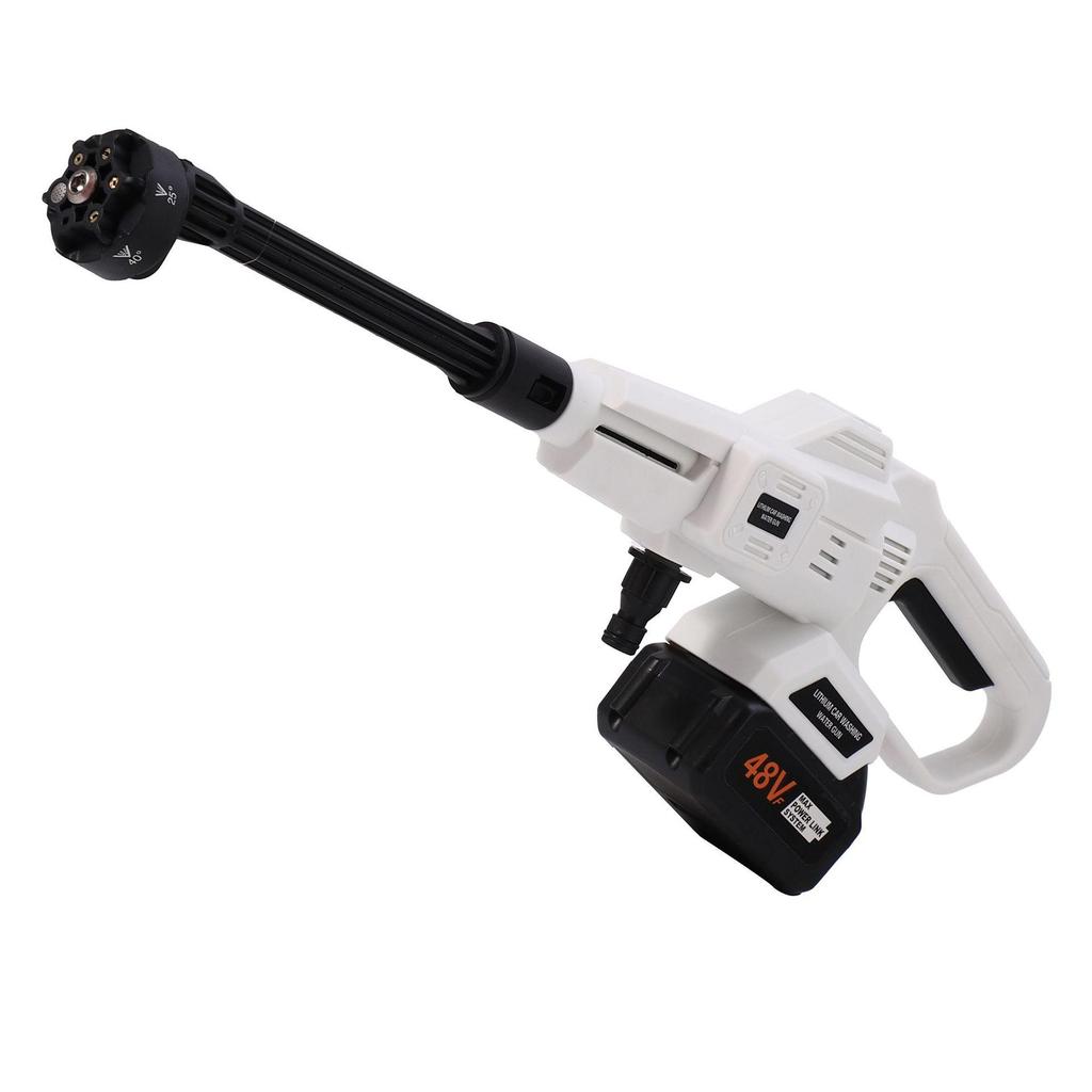 Rechargeable Portable High-Pressure Car Wash Gun with Lithium Battery
