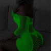Fluorescent Fun Mesh Sexy Flirty Underwear Hollow Buttocks Seduction Uniform