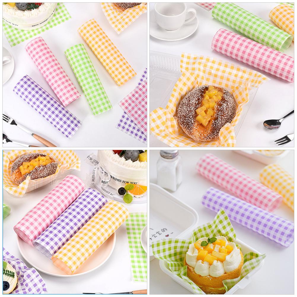 Backpapier Bögen Fettbeständiges Lebensmittelverpackungspapier Für Sandwiches Hamburger Pommes Frites Einlagen Ofenfest
