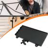 Stand Tray with Mounting Clamp, Universal Easy To Install Music Shelf Desk for Karaoke,