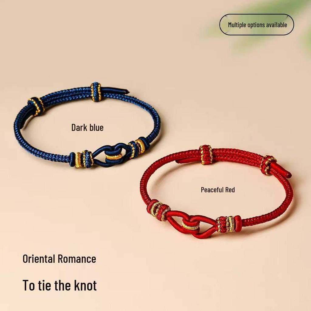 Couple's Concentric Knot Hand Rope - Qixi Valentine's Day Love Gift