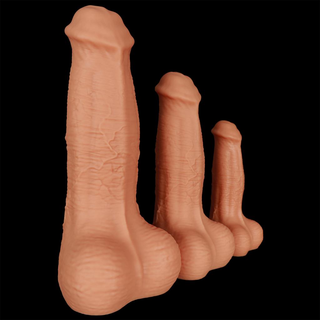 Super Size Silicone Butt Plug Dildo Masturbator Sex Toy Huge Fisting BDSM Femdom Strap on Penis Big Dick