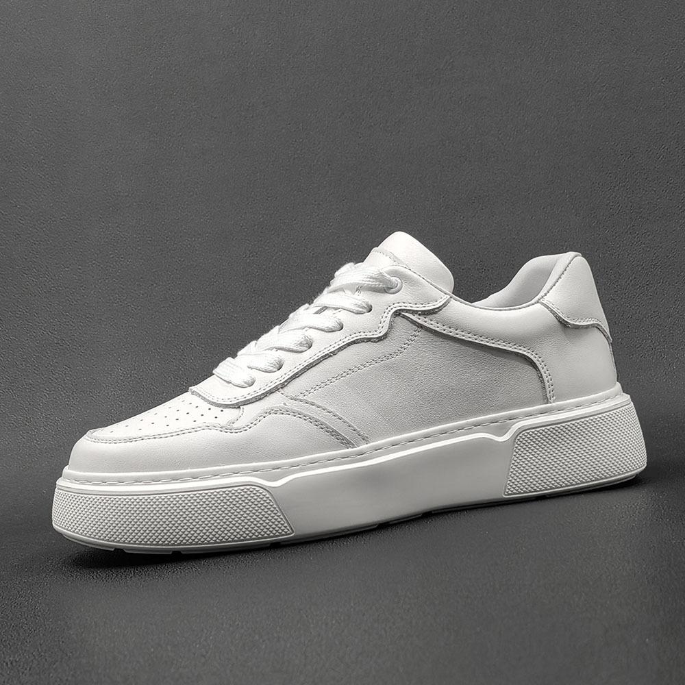 Кеды из необработанного белого материала модные кеды повседневные кеды на платформе 38