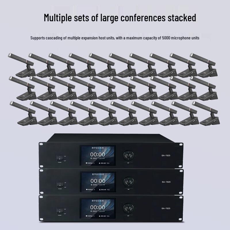 Shangshitong BA-7820S Wired Conference System Host (CN Version)